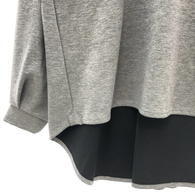 THE RERACS / ザリラクス | バックフレア プルオーバースウェット | 36 | レディース