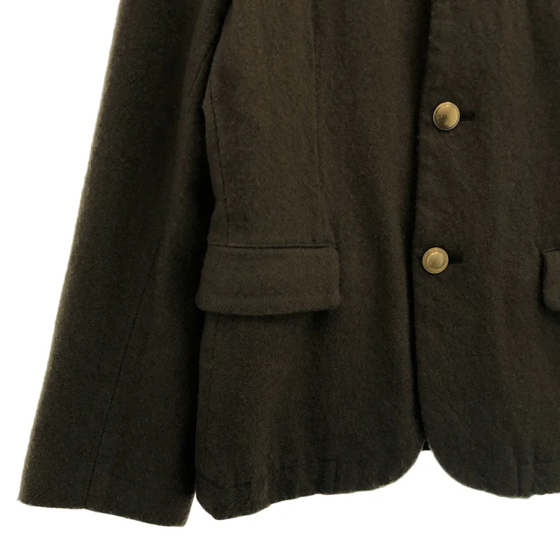 COMME des GARCONS COMME des GARCONS / コムコム | 2014AW | ウール 金ボタン ラウンドカラージャケット | M | レディース