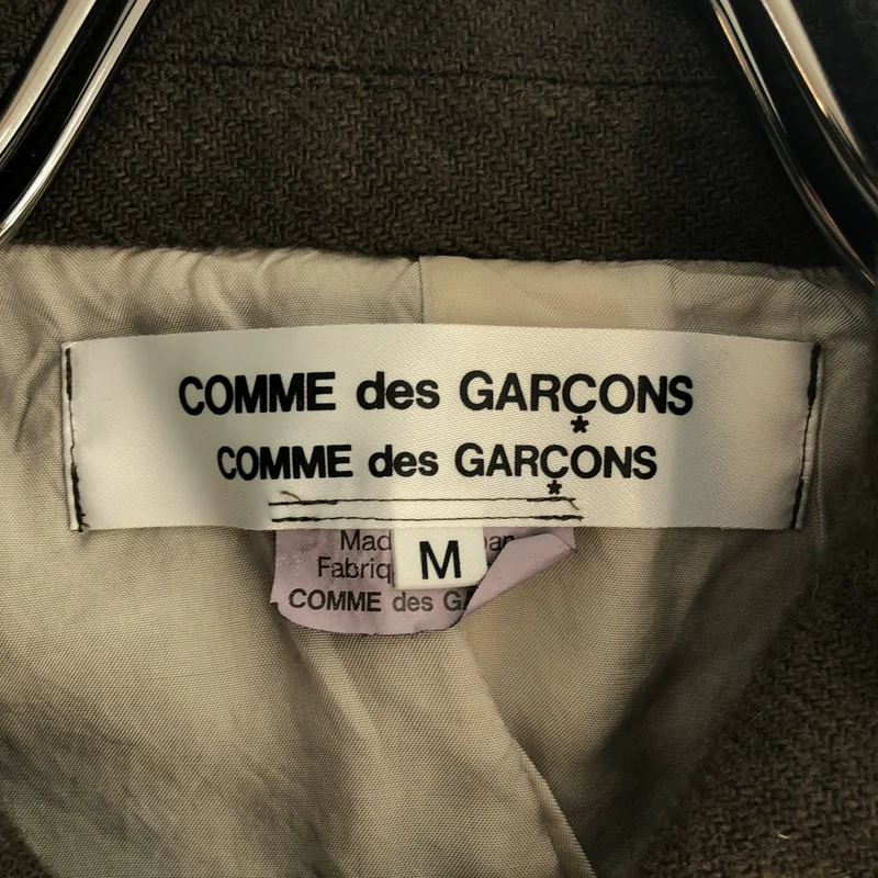 COMME des GARCONS COMME des GARCONS / コムコム | 2014AW | ウール 金ボタン ラウンドカラージャケット | M | レディース