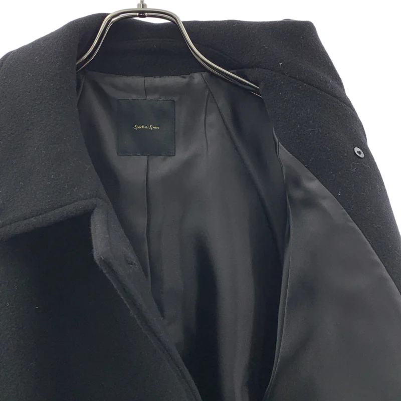 Spick and Span / スピックアンドスパン | W/Ny モッサステンカラー ショートコート | 36 | レディース