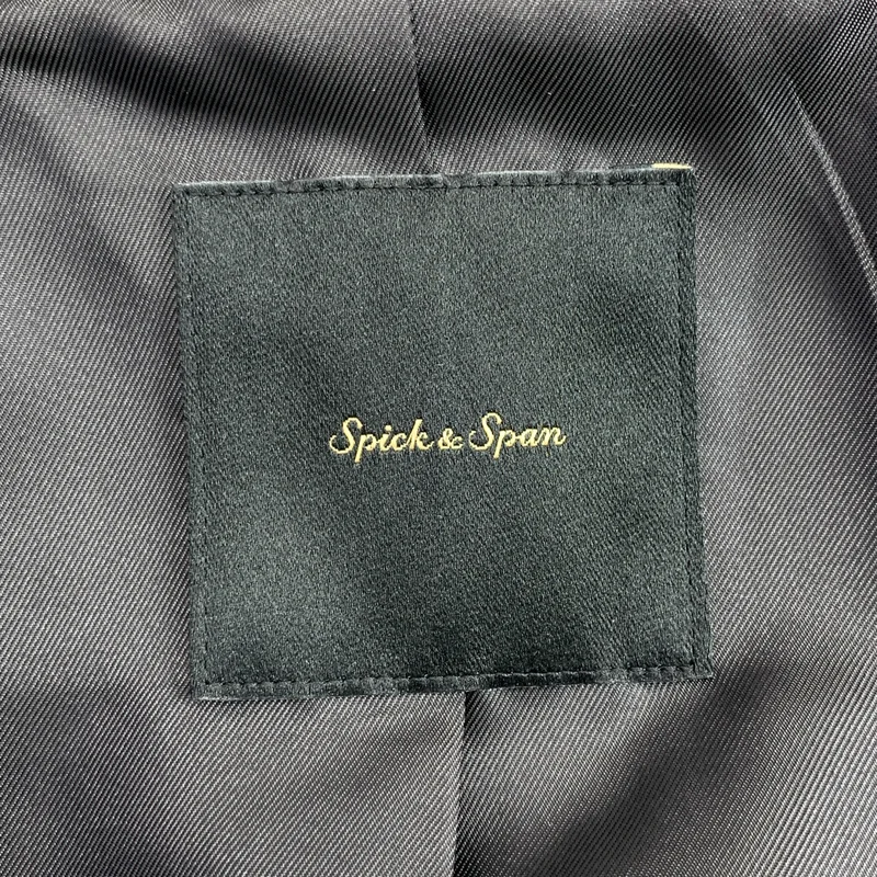 Spick and Span / スピックアンドスパン | W/Ny モッサステンカラー ショートコート | 36 | レディース