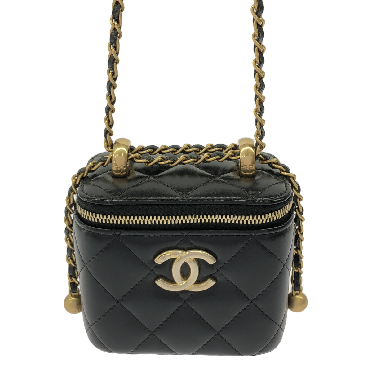 美品】 CHANEL / シャネル | AP2292 ココマーク マトラッセ ラムスキン