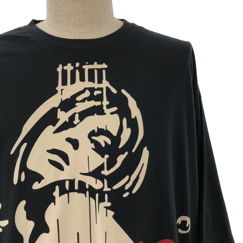 HYSTERIC GLAMOUR / ヒステリックグラマー | GUITAR GIRL ビッグシルエット Tシャツ ワンピース | FREE | レディース