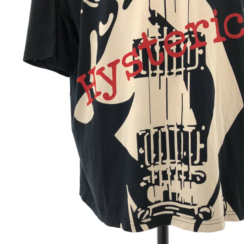 HYSTERIC GLAMOUR / ヒステリックグラマー | GUITAR GIRL ビッグシルエット Tシャツ ワンピース | FREE | レディース