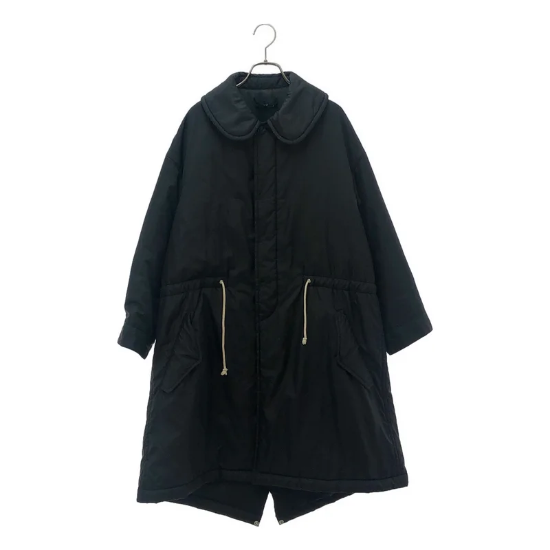 tricot COMME des GARCONS / トリココムデギャルソン | 2013AW | 中綿 丸襟 ギャザー コート | M | レディース