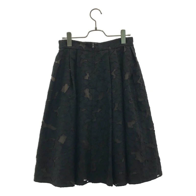 FOXEY / フォクシー | レース タック ロングスカート | 40 | レディース