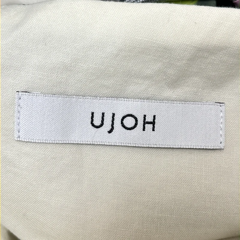 UJOH / ウジョー | ×KANAKO SASAKI / コラージュプリントギャザーロングドレス | 2 | レディース
