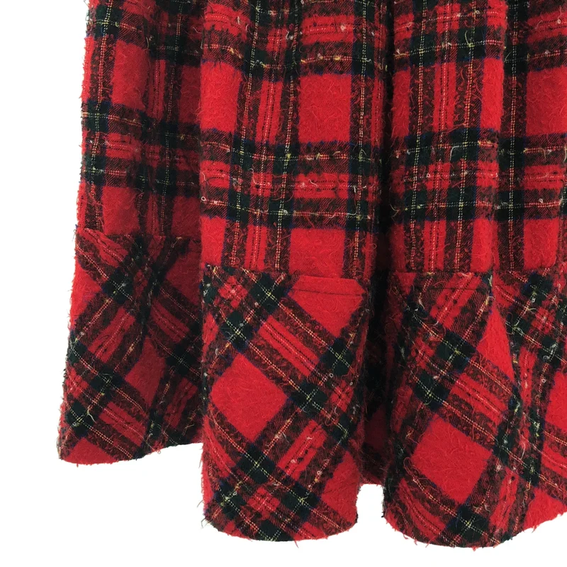 tricot COMME des GARCONS / トリココムデギャルソン | 2018AW | ウール タータンチェック スカート |