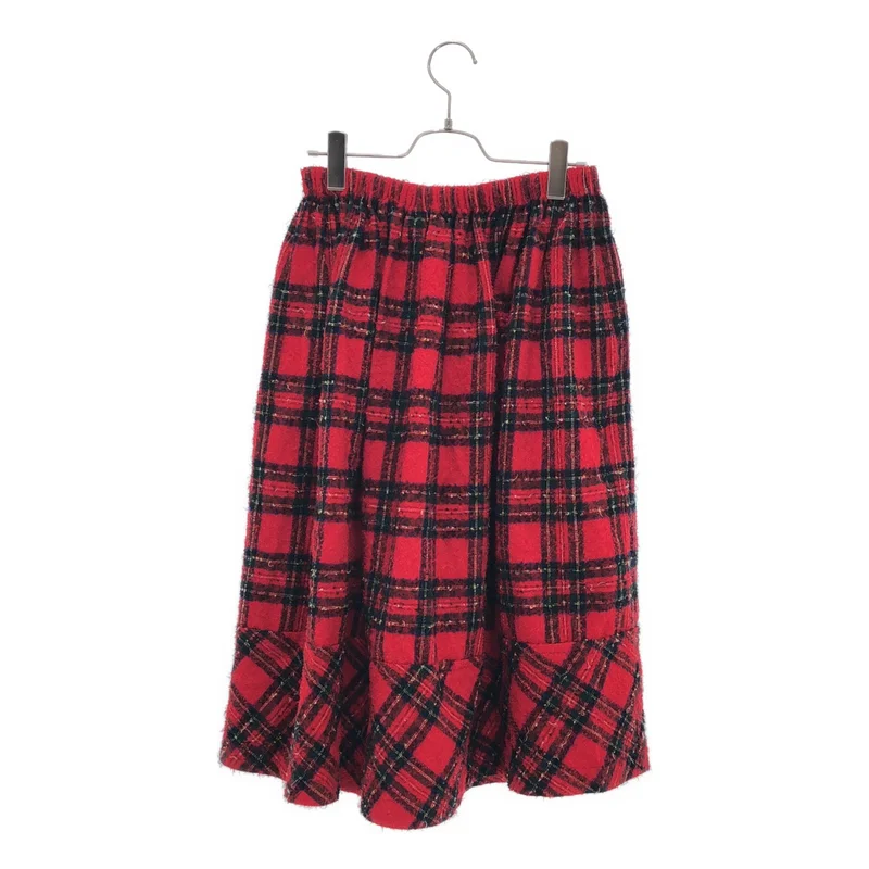 tricot COMME des GARCONS / トリココムデギャルソン | 2018AW | ウール タータンチェック スカート |