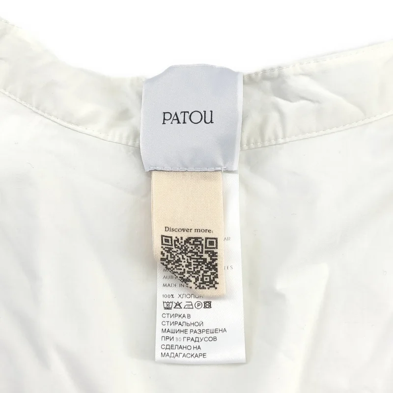 PATOU / パトゥ | オーガニックコットン カラー つけ襟 |