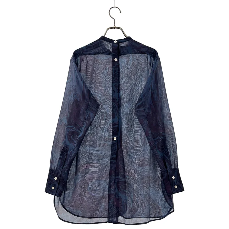 FILL THE BILL / フィルザビル | MARBLE SHEER シャツ | 1 | レディース