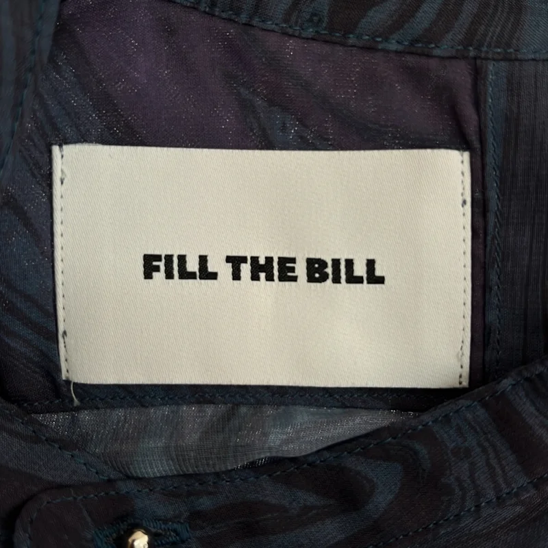 FILL THE BILL / フィルザビル | MARBLE SHEER シャツ | 1 | レディース
