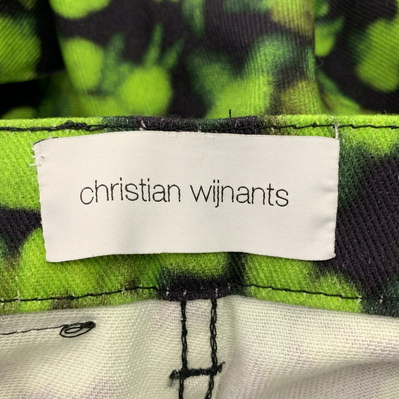 Christian Wijnants / クリスチャンワイナンツ | コットン プリント ワイドパンツ | 34 | レディース