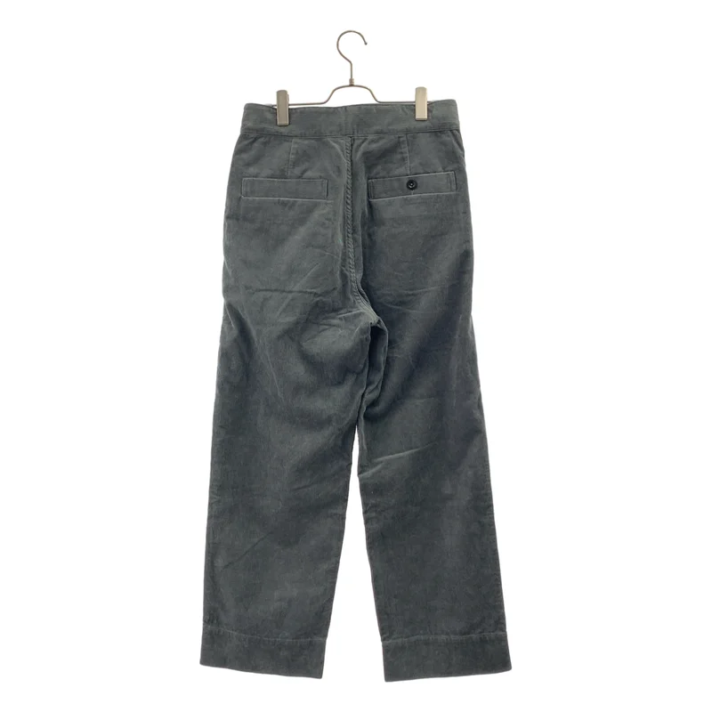 MHL. / エムエイチエルマーガレットハウエル | 2024AW | DRY COTTON NEEDLECORD PANTS / コーデュロイ ベルテッド タック ワイドパンツ | 3 | レディース
