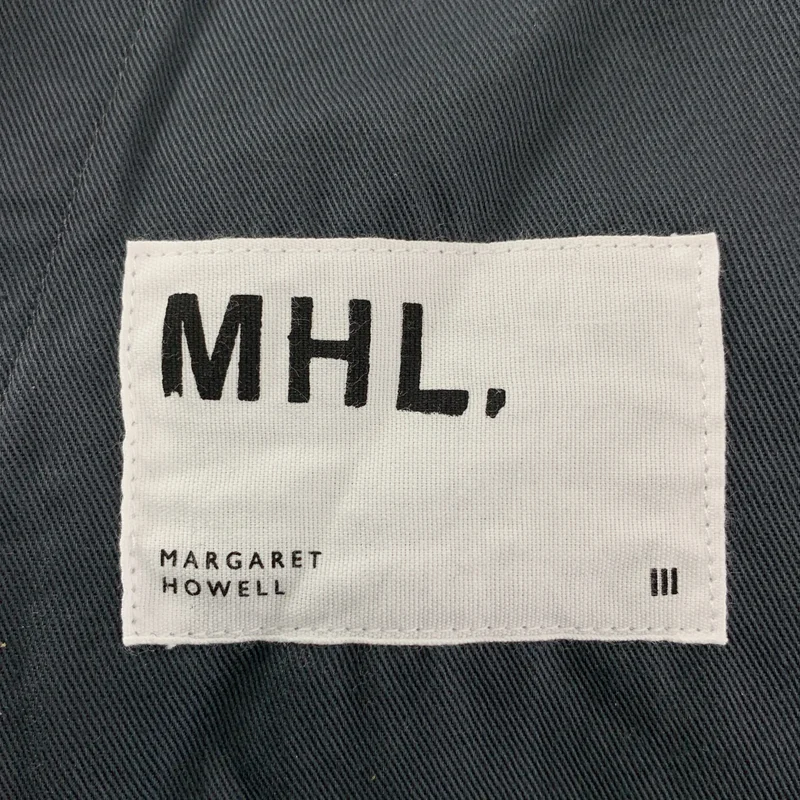 MHL. / エムエイチエルマーガレットハウエル | 2024AW | DRY COTTON NEEDLECORD PANTS / コーデュロイ ベルテッド タック ワイドパンツ | 3 | レディース