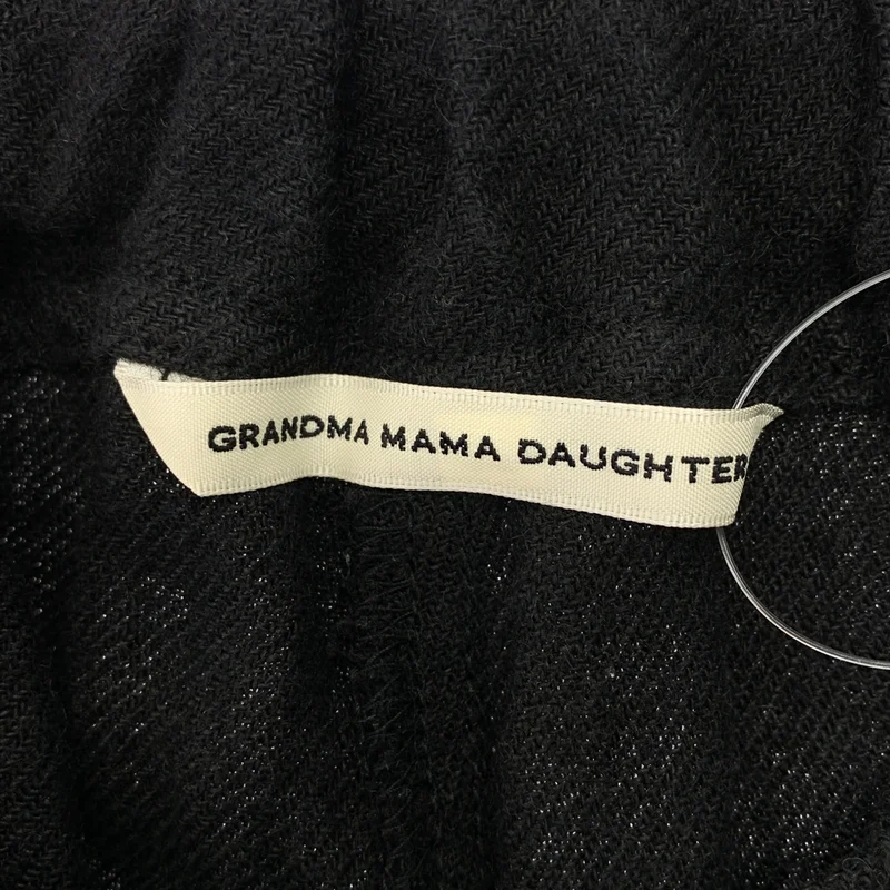 grandma MAMA daughter / グランマママドーター | リネン ウール バックウエストゴム イージーパンツ | 1 | レディース