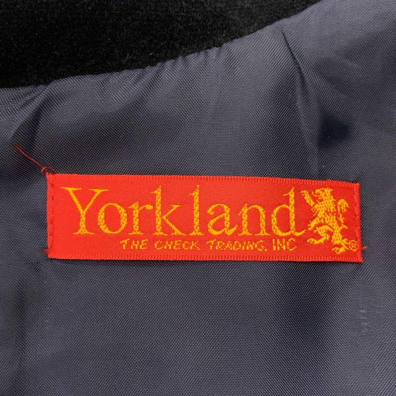 YORKLAND / ヨークランド | ウール チェック オブロングカラー ノースリーブワンピース | 7 | レディース