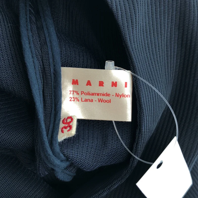 MARNI / マルニ | ウール混 ノースリーブワンピース | 36 | レディース