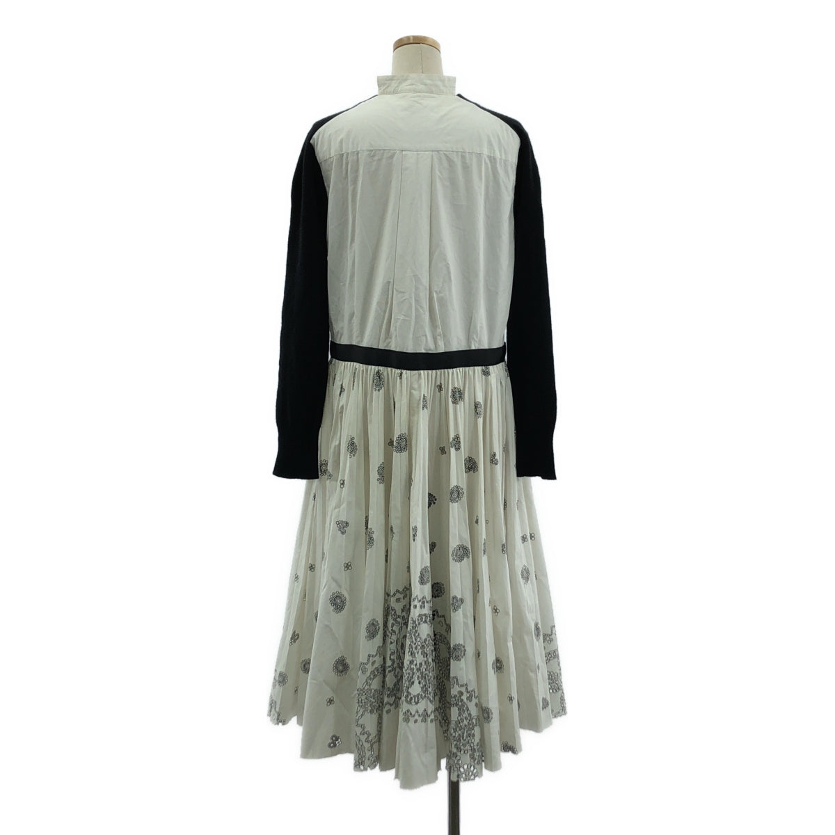 sacai / サカイ | 2021AW | ニット ドッキング カッティングレース