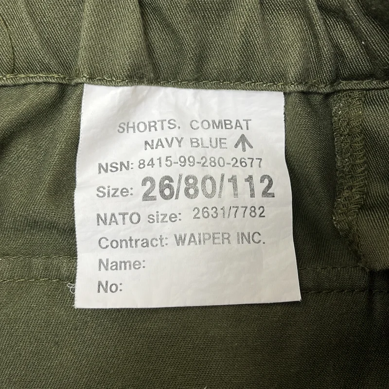 WAIPER.inc / ワイパーインク | イギリス軍 ROYAL NAVY COMBAT カーゴショートパンツ | 26/80/112 | メンズ