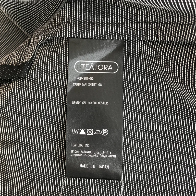 TEATORA / テアトラ | 2026AW | GEOGRAM CAMBRIAN SHIRT GG / シャツ_長袖 TT-CB-SHT-GG | 5 | メンズ