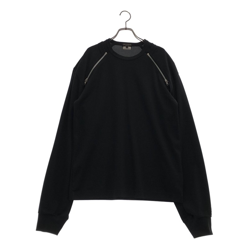 COMME des GARCONS HOMME PLUS / コムデギャルソンオムプリュス | 2025SS | ジップ ロングスリーブTシャツ_長袖 PO-T023 | L | メンズ