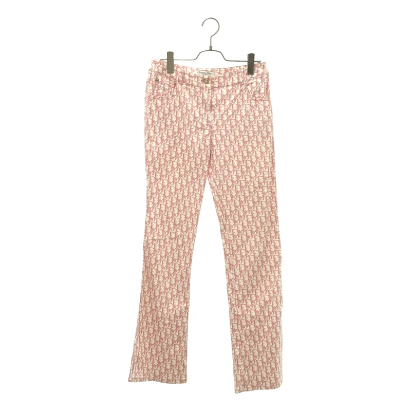 Christian Dior / クリスチャンディオール | トロッターモチーフ フレアパンツ | 6 | レディース