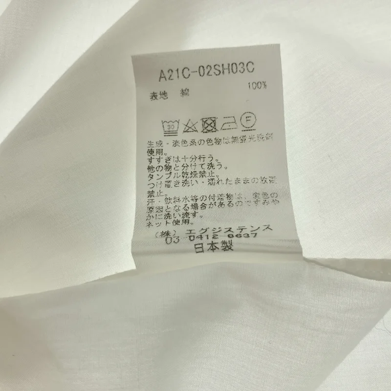 MARKAWARE / マーカウェア | COMFORT FIT BAND COLLAR SHIRT ORGANIC COTTON / ロゴボタン バンドカラー シャツ | 3 | メンズ