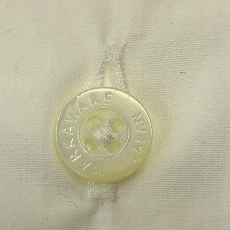 MARKAWARE / マーカウェア | COMFORT FIT BAND COLLAR SHIRT ORGANIC COTTON / ロゴボタン バンドカラー シャツ | 3 | メンズ