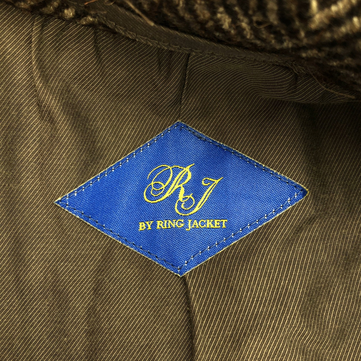 RING JACKET / リングジャケット | RJ / シルク ヘリンボーン