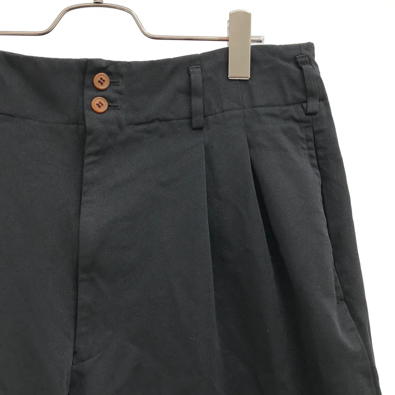 COMME des GARCONS / コムデギャルソン | 2016AW | ポリエステル 製品染め ワイドパンツ | L | レディース