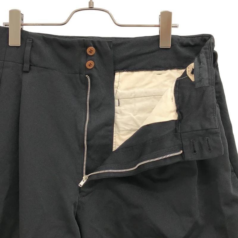 COMME des GARCONS / コムデギャルソン | 2016AW | ポリエステル 製品染め ワイドパンツ | L | レディース