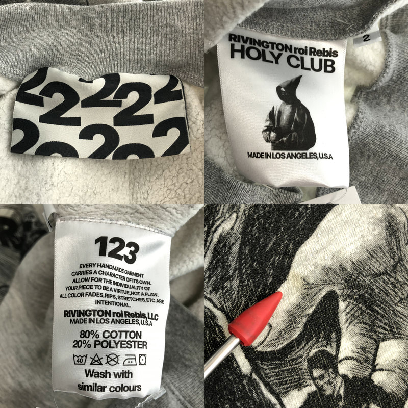 RRR123 RIVINGTON roi Rebis / リヴィントンロイレビス | グラフィックプリント クルーネックスウェット | 2 | メンズ