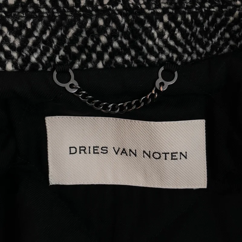 DRIES VAN NOTEN / ドリスヴァンノッテン | RIDLEY 7059 NW.W.COAT ウールロングコート | M | メンズ