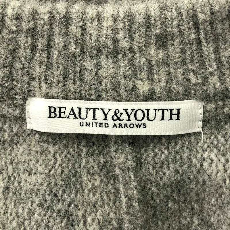 BEAUTY&YOUTH / ビューティーアンドユース | ウール ロング ニット セーター | F | レディース