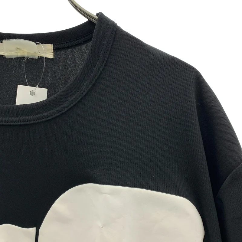 COMME des GARCONS / コムデギャルソン | 2022SS | ポリエステル オーバーシルエット リボン Tシャツ カットソー | M | レディース
