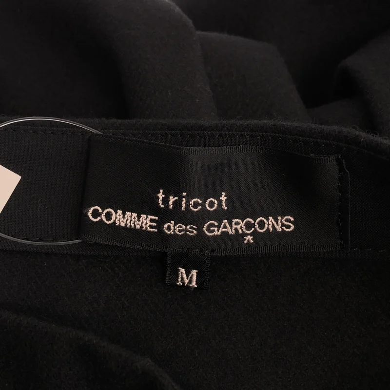 tricot COMME des GARCONS / トリココムデギャルソン | 2021AW | ウール フリルポケット 七分袖ギャザーワンピース | M | レディース