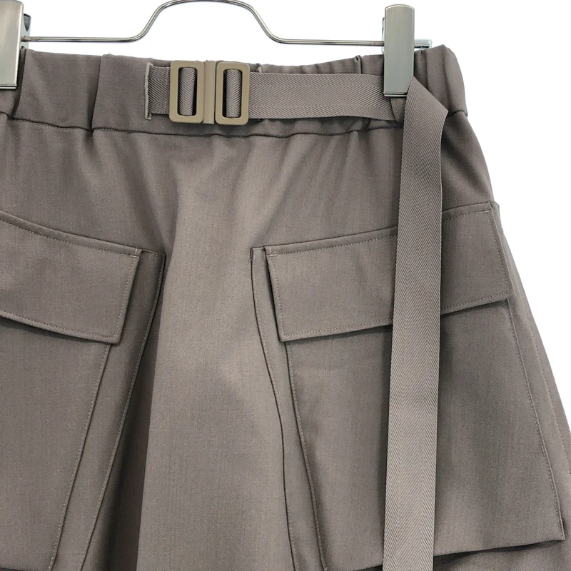 Y-3 / ワイスリー | W CLASSIC REFINED WOOL SKIRT ウール アシンメトリースカート | XS | レディース