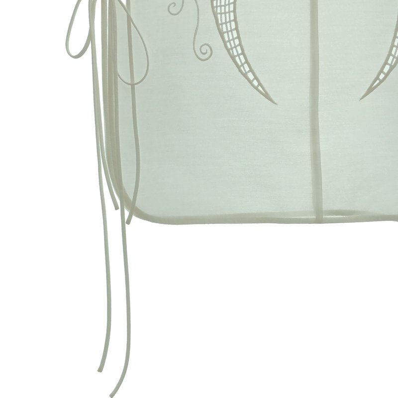 Mame Kurogouchi / マメクロゴウチ | 2024AW | Sheer Embroidery Vest シアーエンブロイダリーベスト | 2 | レディース