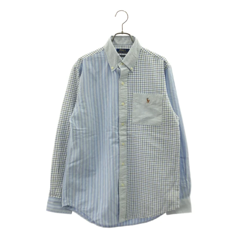 POLO RALPH LAUREN / ポロラルフローレン | チェック ワンポイントポニー シャツ | S | メンズ