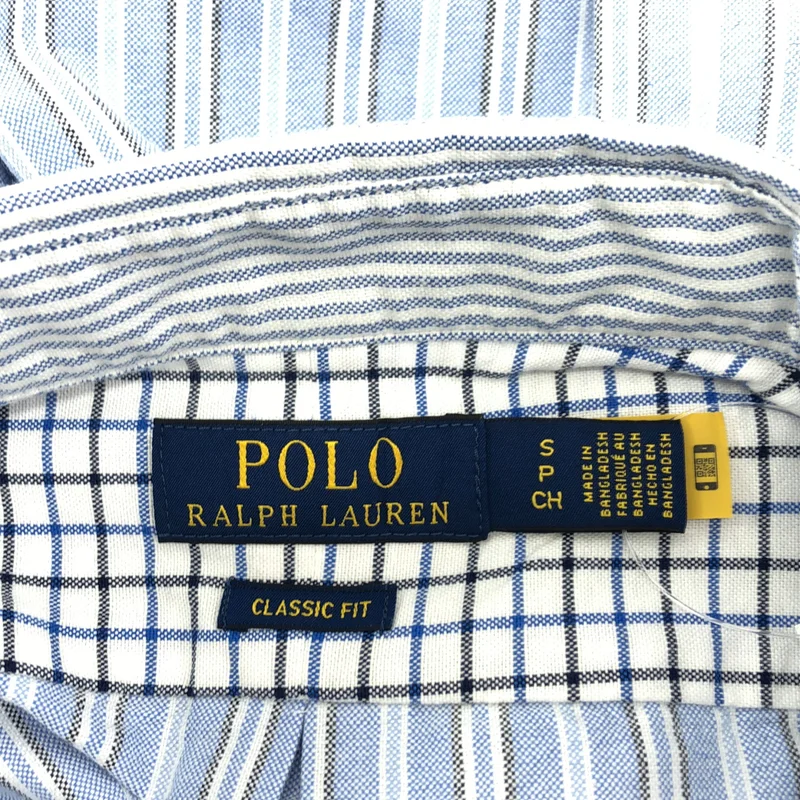 POLO RALPH LAUREN / ポロラルフローレン | チェック ワンポイントポニー シャツ | S | メンズ