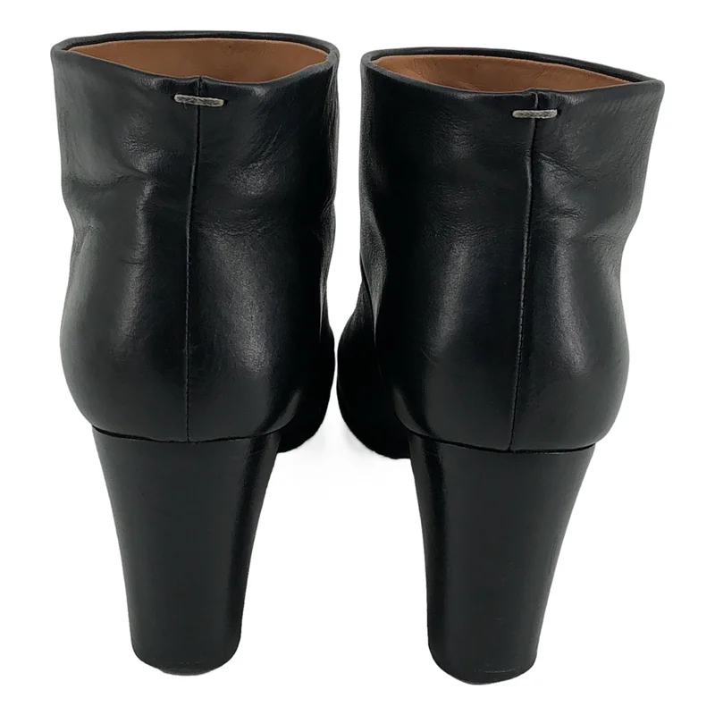 Maison Martin Margiela / メゾンマルタンマルジェラ | レザー ラウンドトゥ ブーツ | 36 1/2 | レディース
