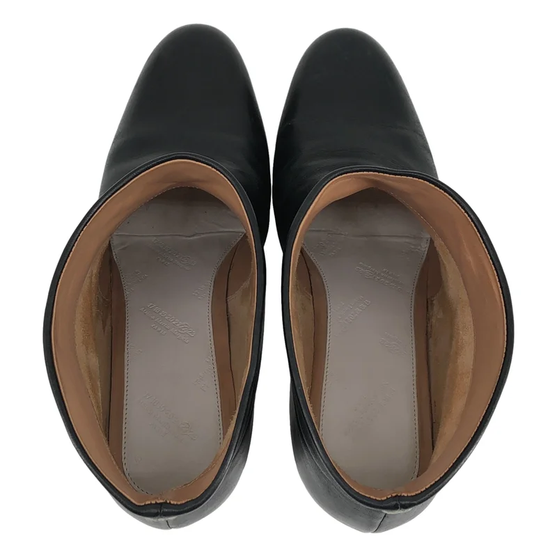 Maison Martin Margiela / メゾンマルタンマルジェラ | レザー ラウンドトゥ ブーツ | 36 1/2 | レディース