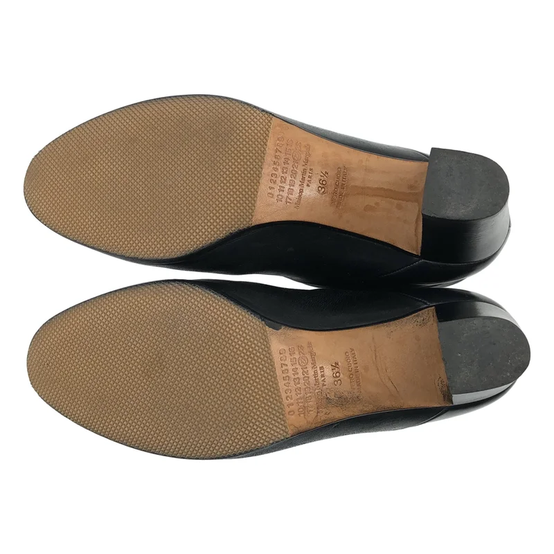 Maison Martin Margiela / メゾンマルタンマルジェラ | レザー ラウンドトゥ ブーツ | 36 1/2 | レディース