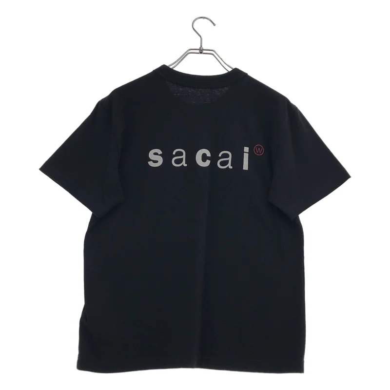 sacai / サカイ | 2025SS | × WTAPS / バックロゴ プリントTシャツ | 1 | メンズ