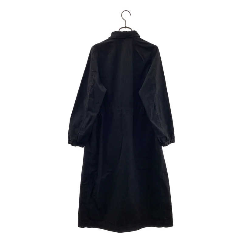 DRIES VAN NOTEN / ドリスヴァンノッテン | コットン ギャザー シャツワンピース | 38 | レディース