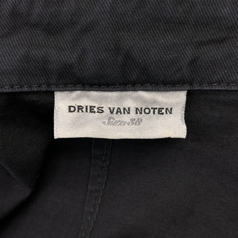 DRIES VAN NOTEN / ドリスヴァンノッテン | コットン ギャザー シャツワンピース | 38 | レディース