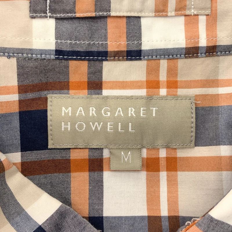 MARGARET HOWELL / マーガレットハウエル | コットン チェック シャツ | M | メンズ