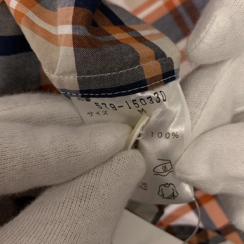 MARGARET HOWELL / マーガレットハウエル | コットン チェック シャツ | M | メンズ