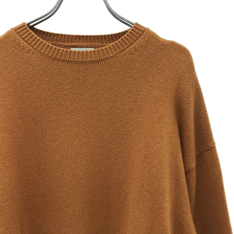steven alan / スティーブンアラン | コットン カシミヤ ルーズフィット クルーネックニット | S | メンズ